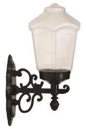 Opviq Lámpara de Pared Exterior Negra BAP-68197-BSY-M2-OP